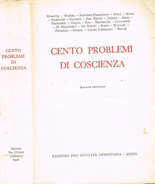 Cento problemi di coscienza | Immagine principale