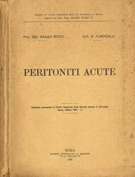 Peritoniti acute | Immagine principale