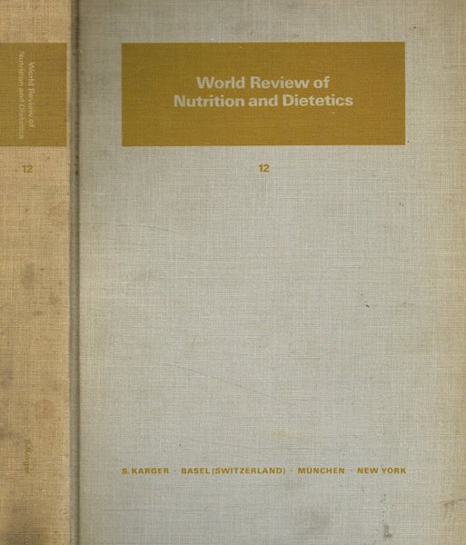 World review of nutrition and dietetics vol.XII | Immagine principale