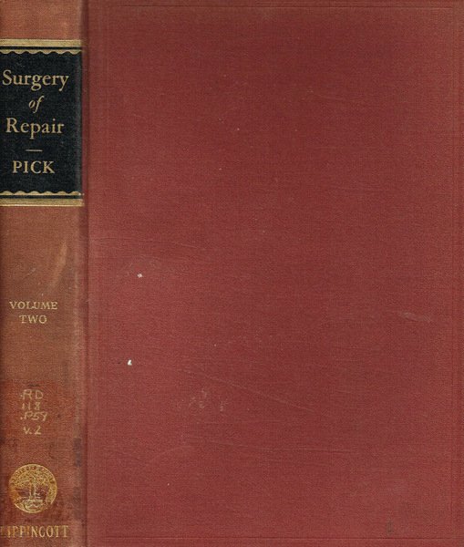 Surgery of Repair. Principles, problems, procedures vol.II | Immagine principale