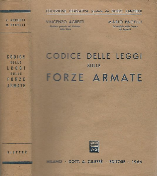 Codice delle leggi sulle forze armate | Immagine principale