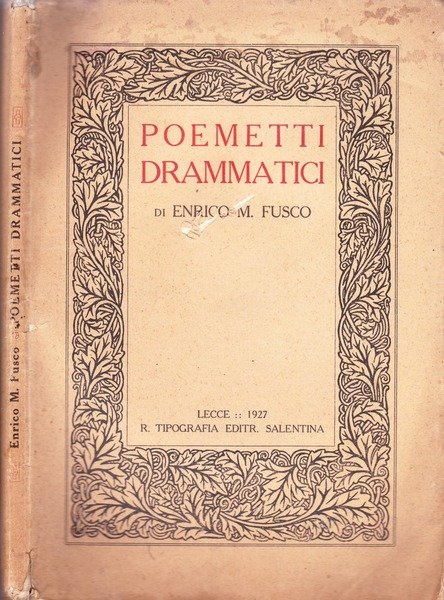 1Poemetti Drammatici