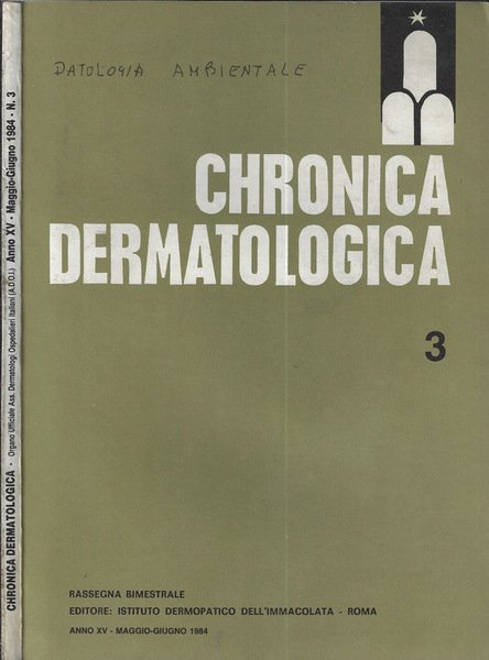 Chronica Dermatologica Anno XV N° 3