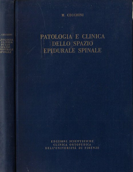 Patologia e clinica dello spazio epidurale spinale | Immagine principale