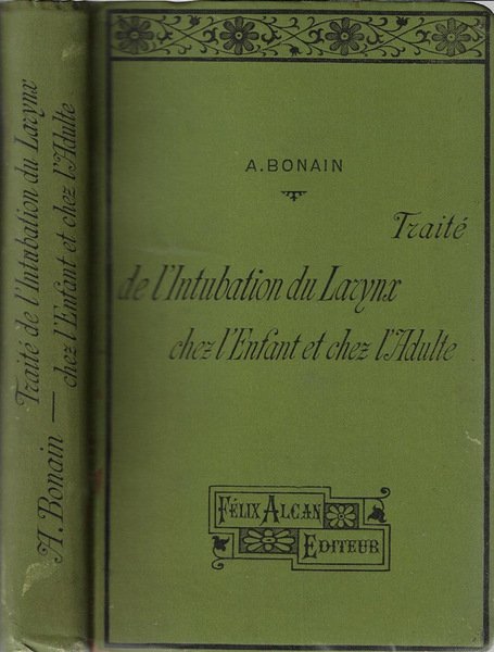 Traité de l'intubation du larynx chez l'enfant et chez l'adulte | Immagine principale