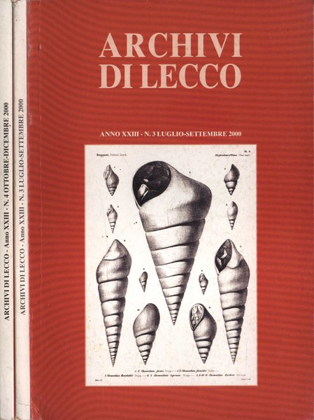 Archivi di Lecco Anno XXIII n. 3, 4