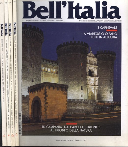 Bell' Italia Anno 2000 n. 166 - 167 - 171 …