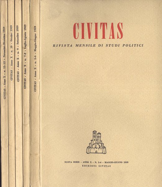 Civitas Anno X n. 5 - 6, 7 - 8, … | Immagine principale
