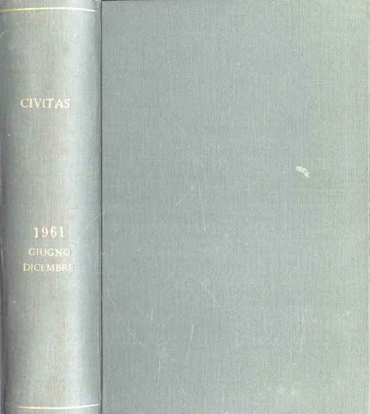 Civitas Anno 1961 giugno - dicembre