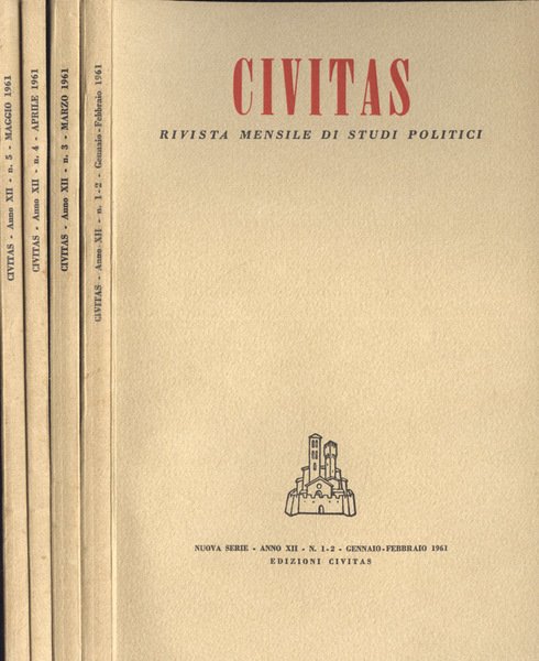 Civitas Anno XII n. 1 - 2, 3, 4, 5