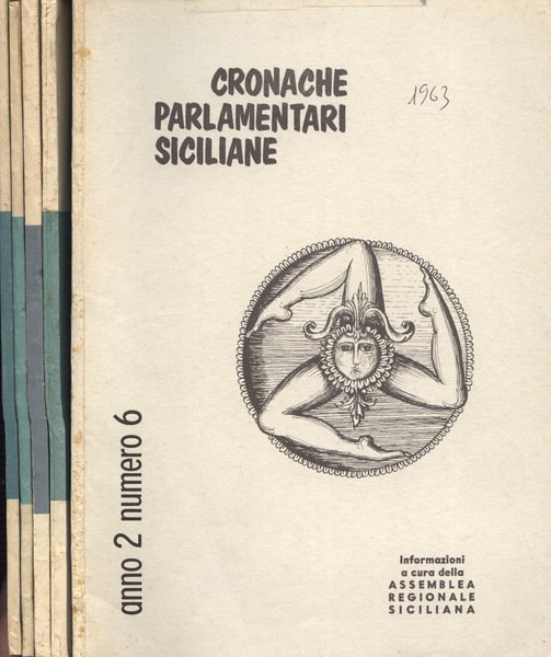 Cronache Parlamentari siciliane Anno II n. 6 - 7 - … | Immagine principale