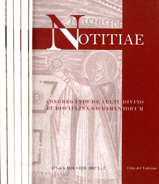 NOTITIAE DAL N.1 AL N.10 DEL 2007