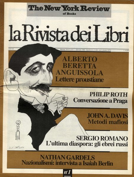 LA RIVISTA DEI LIBRI dal n.1 al n.9 del 1992