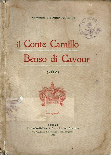 Il Conte Camillo Benso di Cavour Vita | Immagine principale