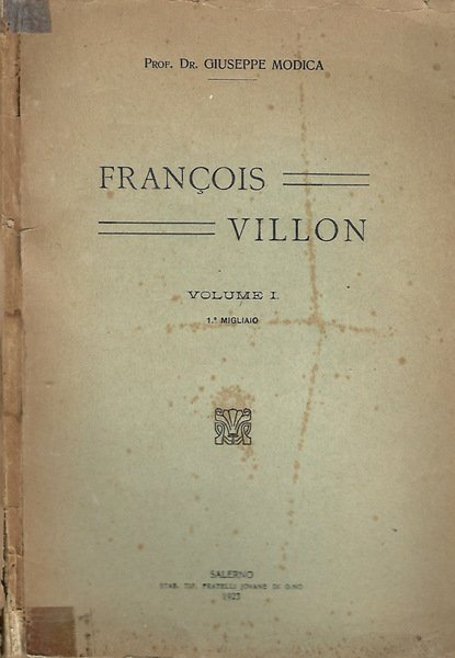 Francois Villon | Immagine principale