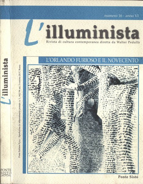 L' illuminista anno VI n. 16 L' Orlando furioso e il Novecento