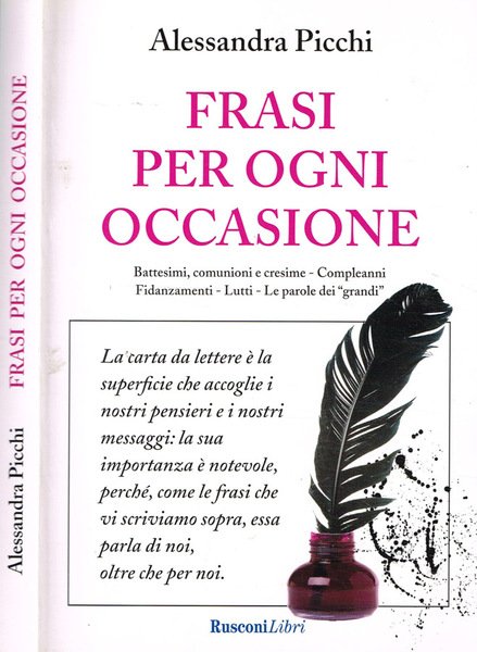 Frasi per ogni occasione