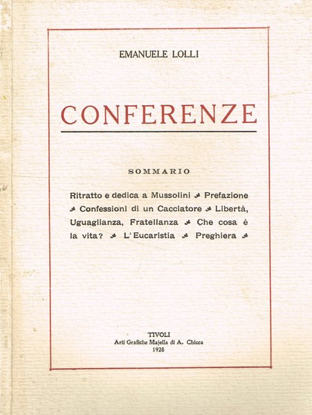 Conferenze