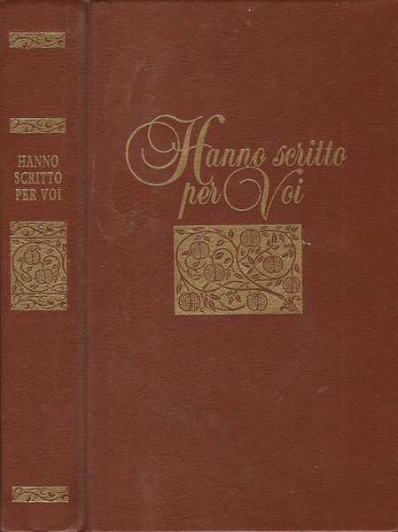 Hanno scritto per voi