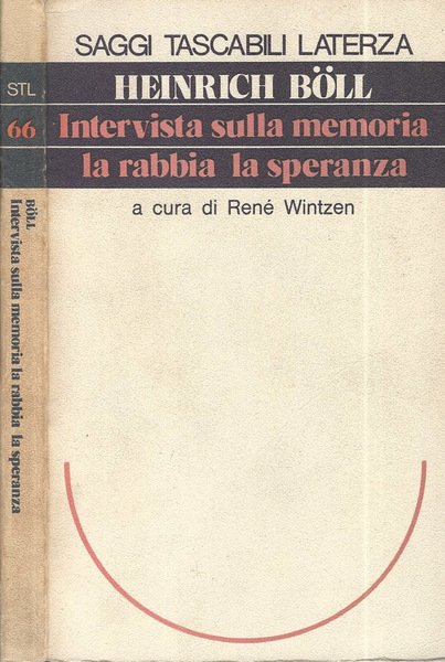 Intervista sulla memoria, la rabbia, la speranza