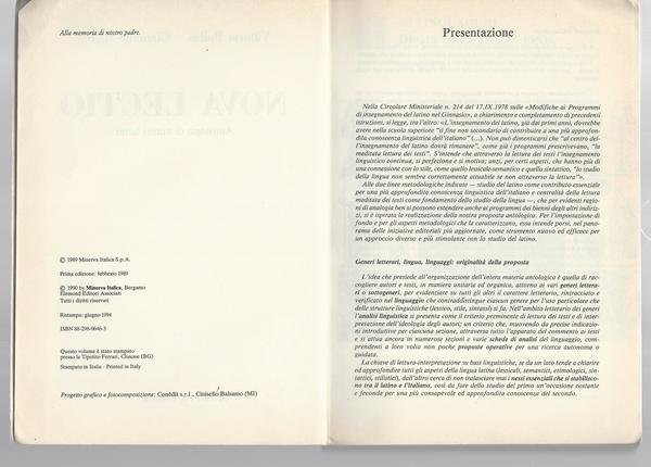 Nova lectio