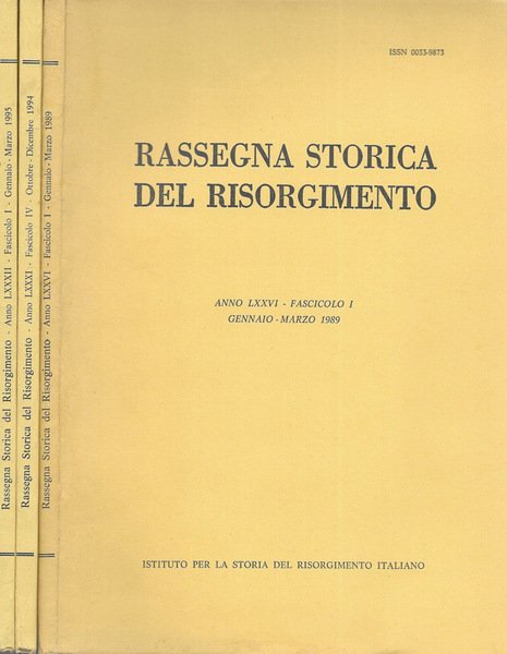 Rassegna storica del risorgimento