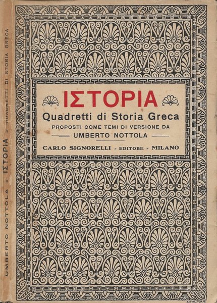 ISTOPIA. Quadretti di Storia Greca