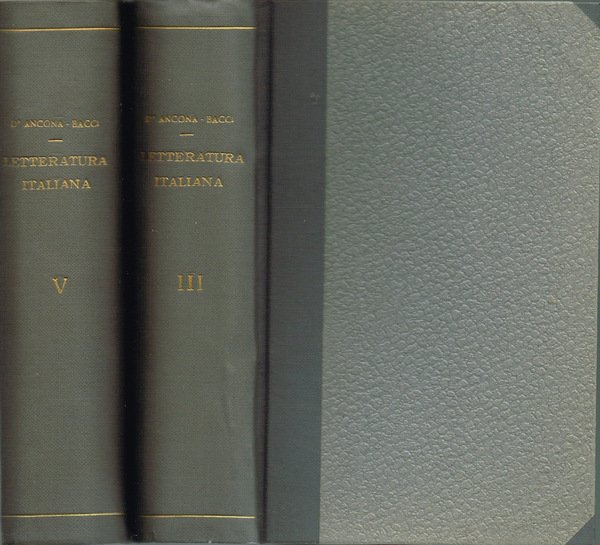 Manuale della Letteratura Italiana Volume III - Volume V