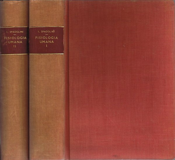 Fisiologia umana Volume Primo - Volume Secondo | Immagine principale