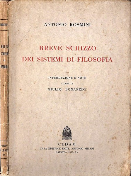 Breve schizzo dei sistemi di filosofia | Immagine principale