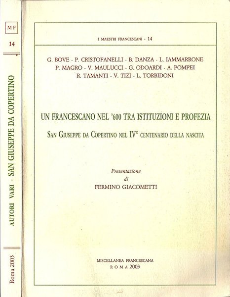 Un francescano nel '600 tra istituzioni e profezia | Immagine principale