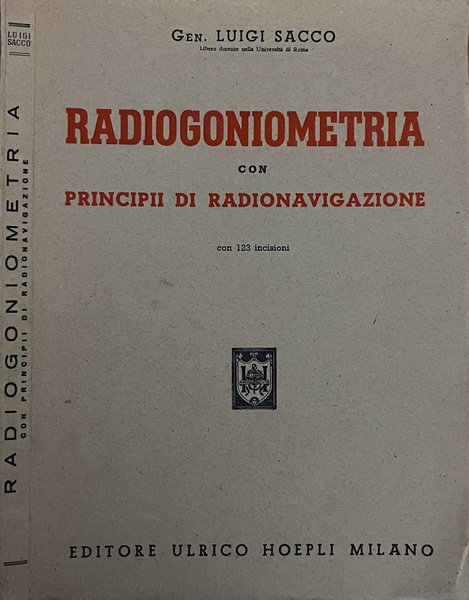 Radiogoniometria con principi di radionavigazione