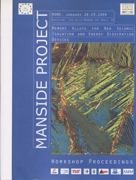 Manside project Memory alloys for new seismic isolation and energy … | Immagine principale