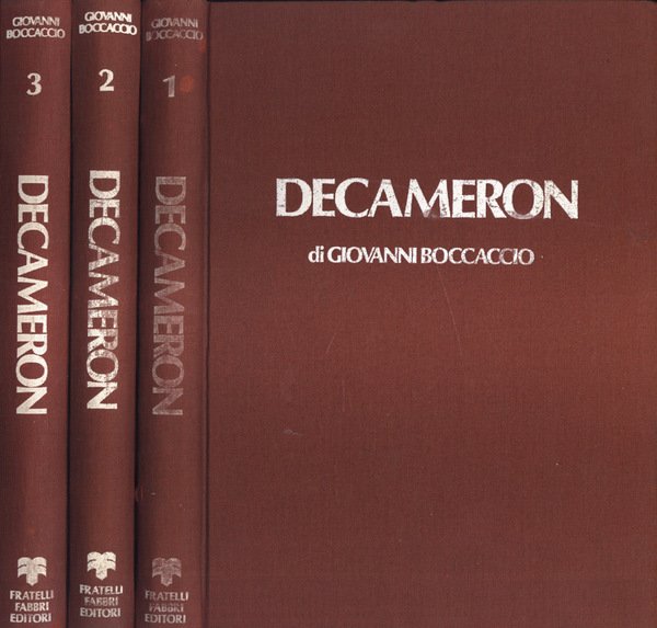 Decameron Vol. 1 - 2 - 3
