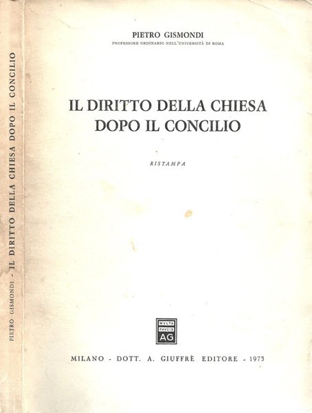 Il diritto della Chiesa dopo il Concilio | Immagine principale