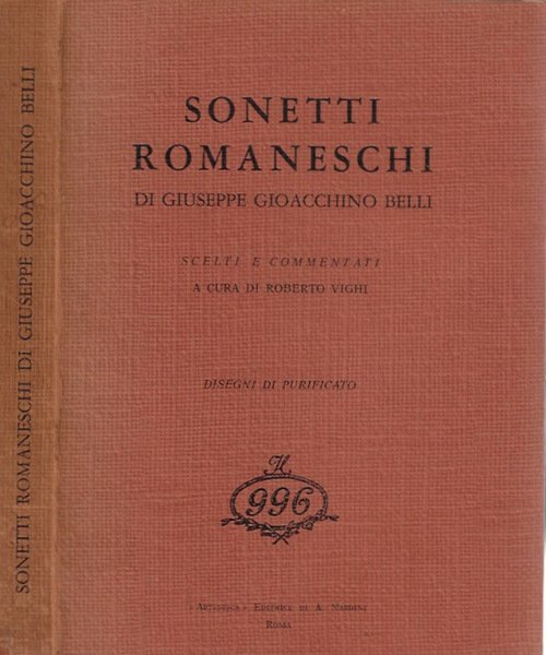 Sonetti Romaneschi di Giuseppe Gioachino Belli