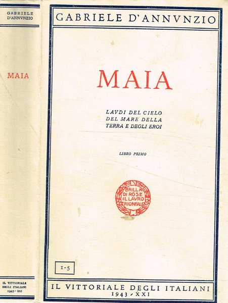 Maia Laudi del cielo, del mare, della terra e degli …