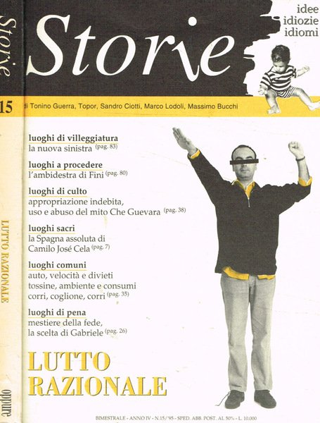 Storie. Idee idiozie idiomi. Bimestrale n.15, 1995. Lutto razionale | Immagine principale