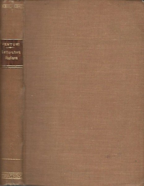 Storia della letteratura italiana