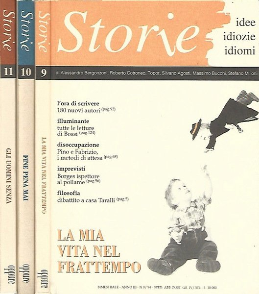 Storie - N. 9/'94 - 10/'94 - 11/'94, Anno III … | Immagine principale
