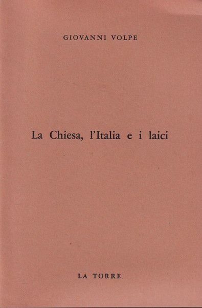 La Chiesa, l'Italia e i laici | Immagine principale
