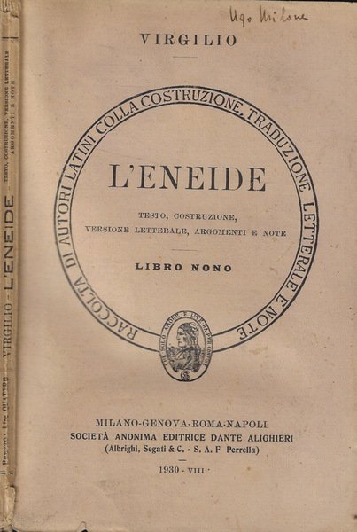L'Eneide Libro nono