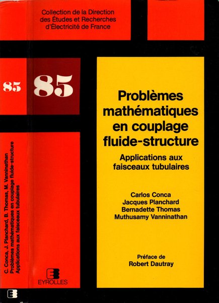 Problemes mathematiques en couplage fluide-structure Applications aux faisceaux tubulaires | Immagine principale