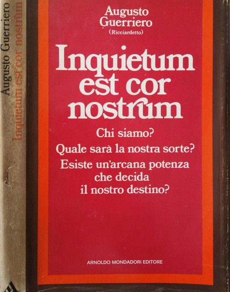 Inquietum est cor nostrum | Immagine principale