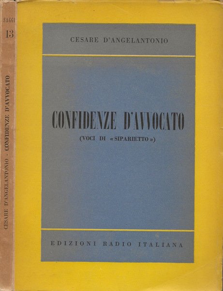 Confidenze d'avvocato (Voci di "Siparietto")