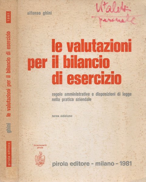 Le valutazioni per il bilancio di esercizio