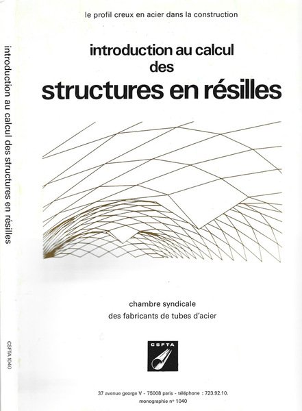 Introduction au calcul des strustures en résilles