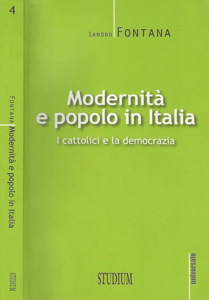 Modernità e popolo in Italia I cattolici e la democrazia