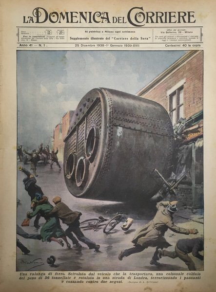 La Domenica del Corriere N. 1 del 1939