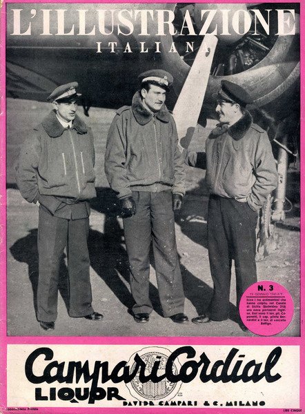 L'ILLUSTRAZIONE ITALIANA N.3 DEL 19 GENNAIO 1941